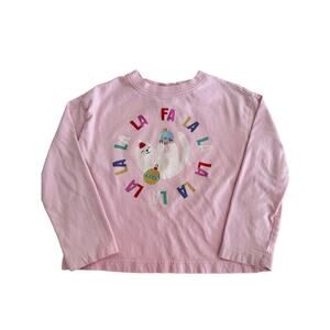 Hanna Andersson Pink Christmas Long Sleeve Tee Size 4